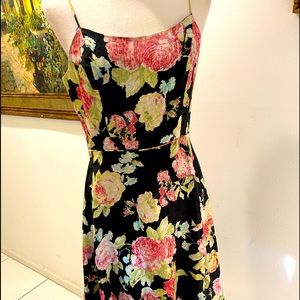 Mica floral Fit & Flare Sun Dress Multi Color 10